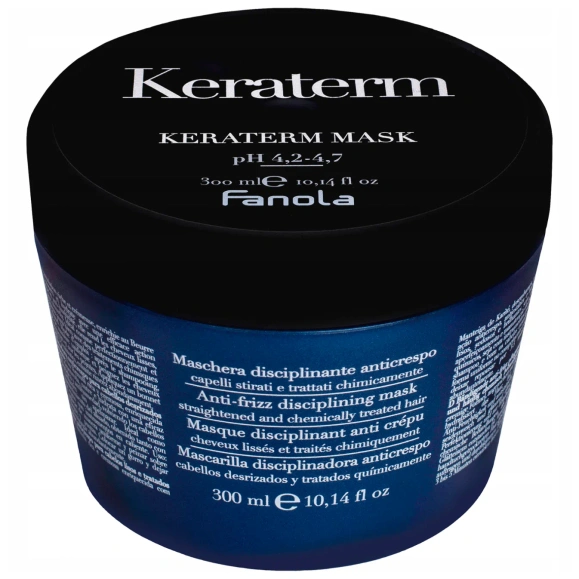 Keraterm maska do włosów puszących się z keratyną 300 ml