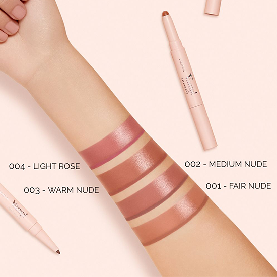Vamp! Creamy Duo 002 Medium Nude 2w1 konturówka do ust