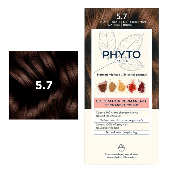 Color 5.7 Light Chestnut Brown farba do włosów 1 szt.