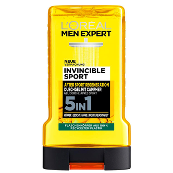 Invincible Sport 5w1 żel pod prysznic dla mężczyzn 250 ml