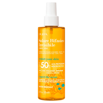 Solare Bifisico Invisible SPF50 dwufazowy spray ochronny do ciała 200 ml