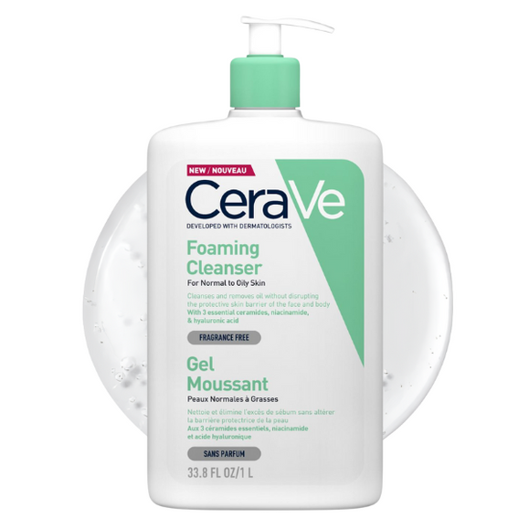Foaming Cleanser oczyszczający żel do mycia twarzy i ciała 1000 ml