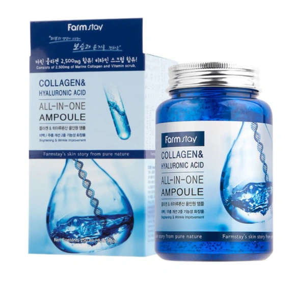 All-in-One Collagen ampułka z kwasem hialuronowym i kolagenem 250 ml