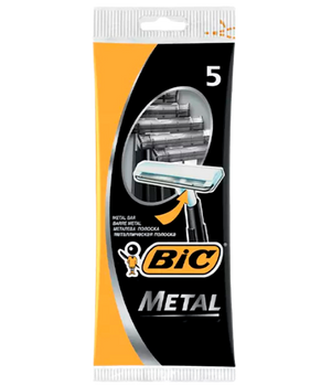 Maszynka jednorazowa do golenia Bic Metal 5 szt