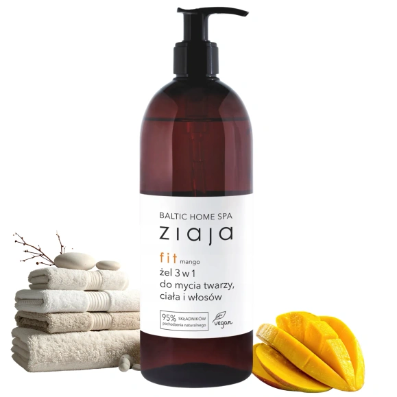 Baltic Home Spa Fit Mango żel pod prysznic twarz, ciało, włosy 500 ml