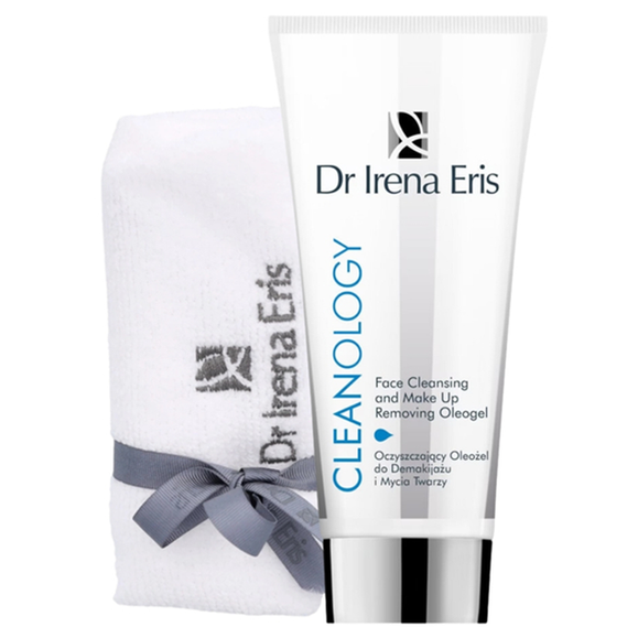 Cleanology zestaw do pielęgnacji twarzy żel 175 ml + ręcznik
