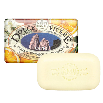 Capri naturalne mydło toaletowe w kostce 250 g