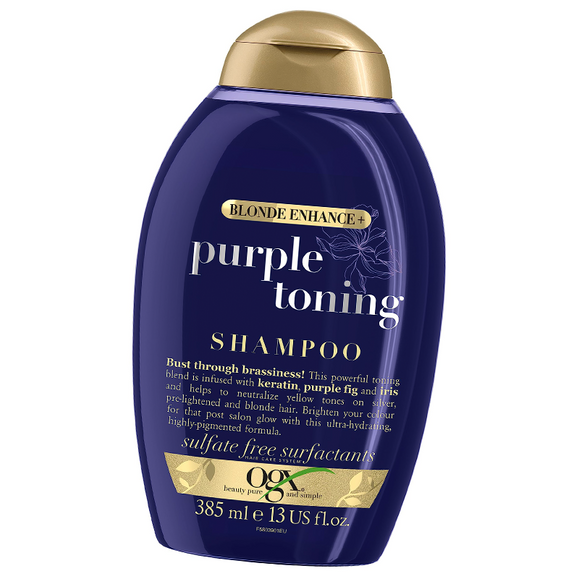 Blonde Enhance+ Purple Toning neutralizujący szampon do włosów 385 ml