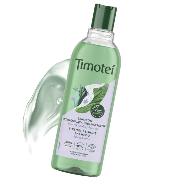 Alpine Herbs szampon do włosów wzmacniający i nadający połysk 400 ml