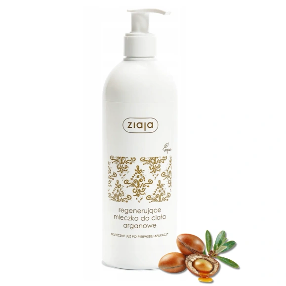 Regenerujące mleczko do ciała agranowe z pompką 400 ml