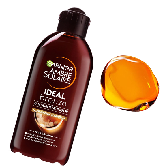 Ambre Solaire Ideal Bronze olejek do ciała 200 ml