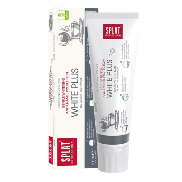 White Plus wybielająca pasta do zębów 100 ml