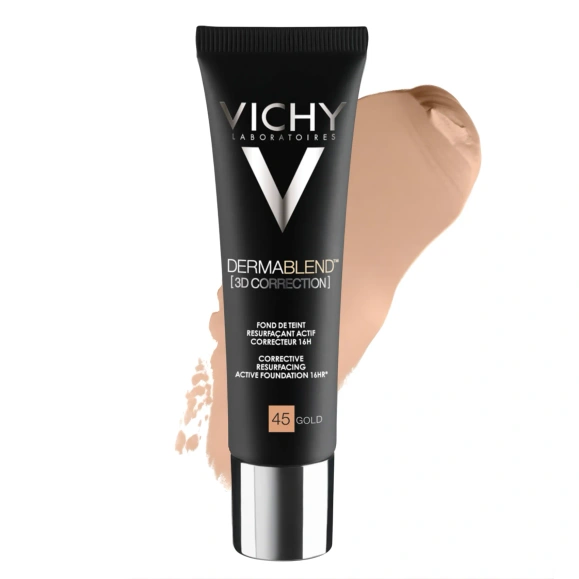 Dermablend 3D Correction Gold 45 podkład matujący do twarzy 30 ml