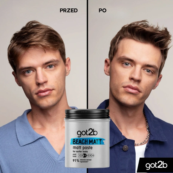Got2b Beach Matt Paste pasta matująca do włosów 100 ml