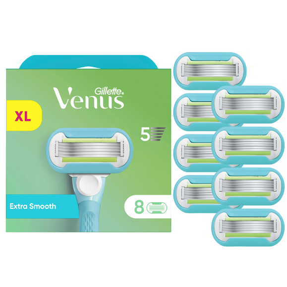 Venus Extra Smooth 5 wkłady do maszynki 8 szt