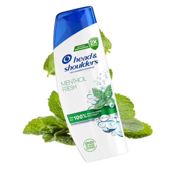 Menthol Fresh przeciwłupieżowy szampon do włosów 330 ml
