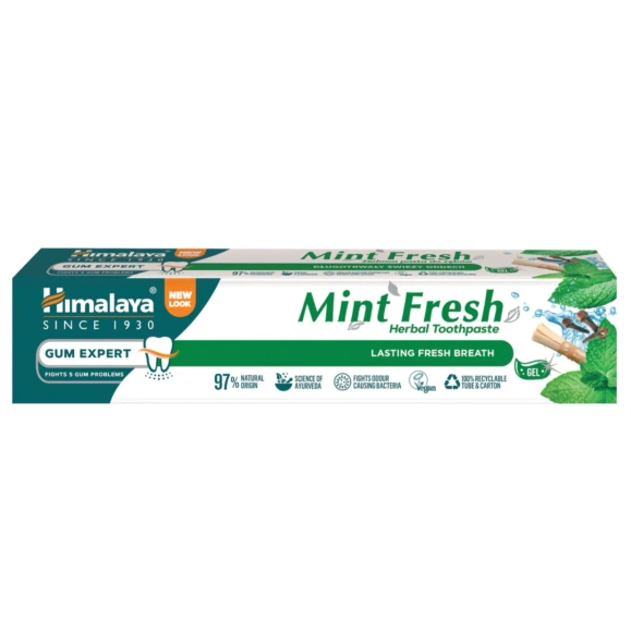 Herbal Mint Fresh ziołowa pasta do zębów w żelu 75 ml