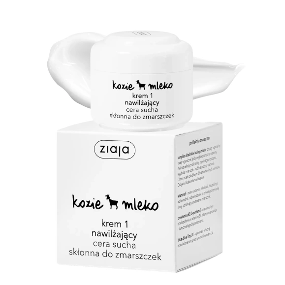 Kozie Mleko krem 1 nawilżający do twarzy na dzień 50 ml