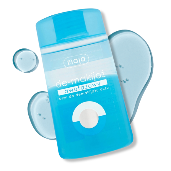 De-Makijaż dwufazowy płyn do demakijażu oczu 120 ml