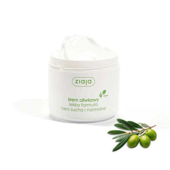 Krem oliwkowy do twarzy na dzień lekka formuła 200 ml