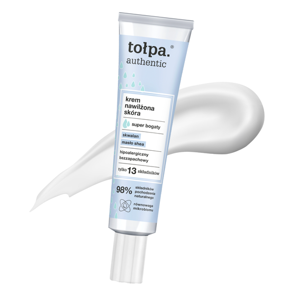 Authentic nawilżający krem do skóry twarzy bezzapachowy 40 ml