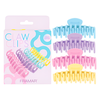 Claw Clips klamry do włosów 4 sztuki