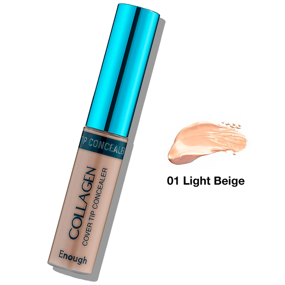 Collagen Cover Tip 01 Light Beige korektor do twarzy i pod oczy 9 g