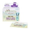 Natural Baby Gum & Tooth Wipes chusteczki do mycia dziąseł niemowląt naturalne 25 szt.