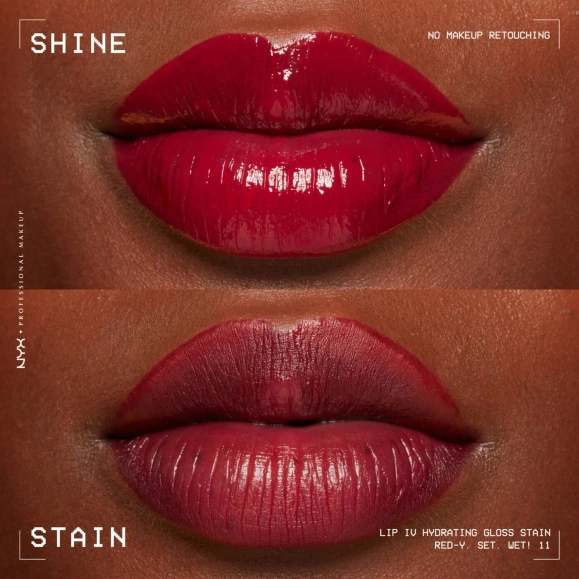 Lip IV Hydrating Gloss Serum 11 Red-Y. Set. Wet! błyszczyk do ust 5 ml