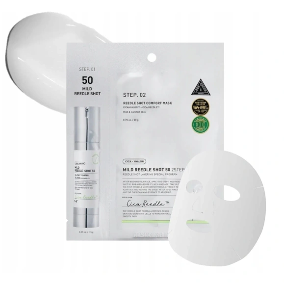 Mild Reedle Shot 50 ujędrniająca maska do twarzy 1,5 g + 20 g