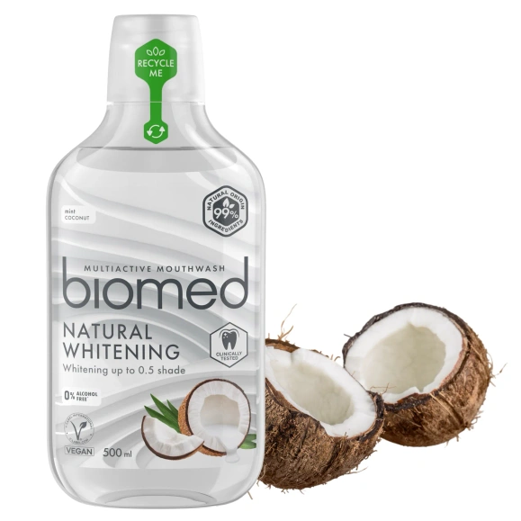 Natural Whitening płyn do płukania jamy ustnej 500 ml