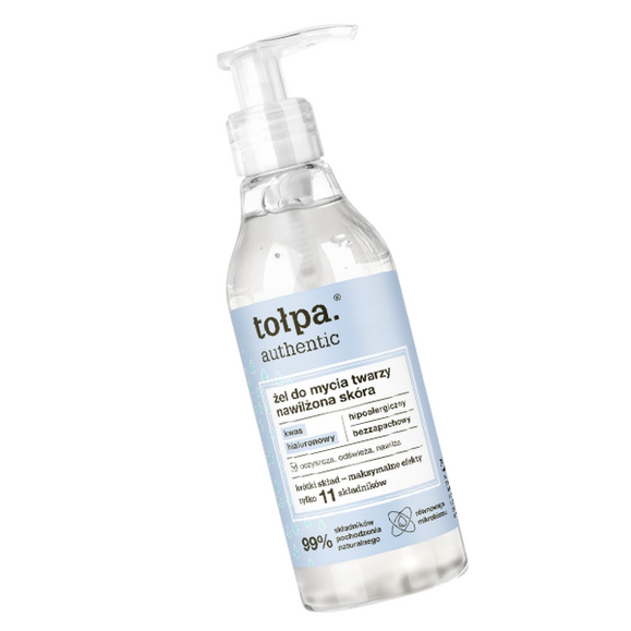 Authentic żel do mycia twarzy z kwasem hialuronowym 195 ml