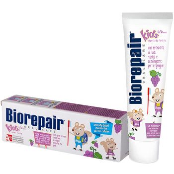 Kids pasta do zębów o smaku winogrona dla dzieci 0-6 lat 50 ml