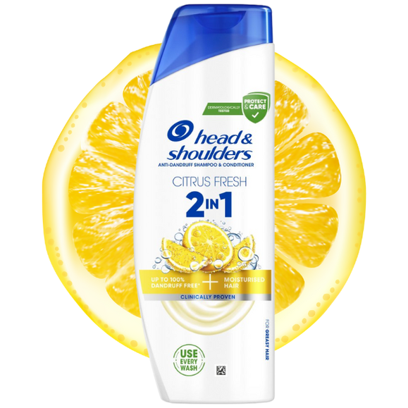 Citrus Fresh 2w1 szampon do włosów 330 ml
