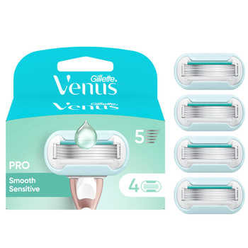 Venus Pro Smooth Sensitive wkłady do maszynki 4 szt
