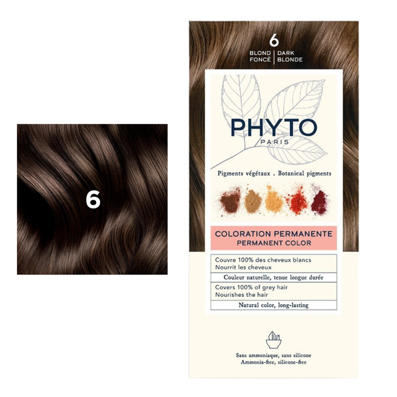 Color 6 Dark Blonde farba do włosów 1 szt.