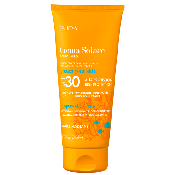 Crema Solare SPF30 krem przeciwsłoneczny do ciała i twarzy 200 ml