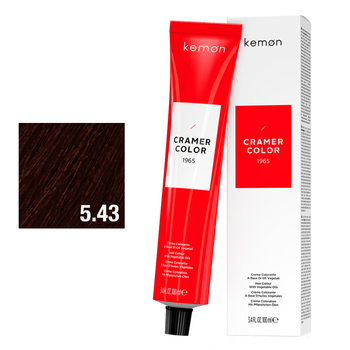 Cramer Color 1965 5.43 Light Copper Gold Brown farba do włosów 100 ml