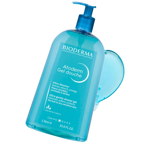 Atoderm Ultra Gentle żel pod prysznic do skóry suchej i wrażliwej 1000 ml