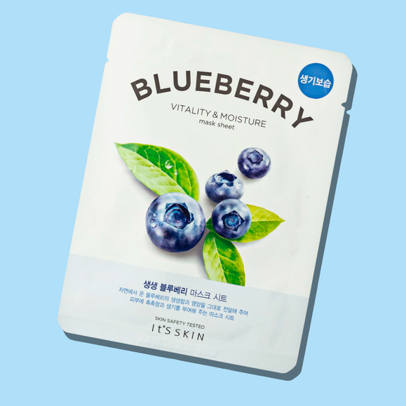 Vitality & Moisture Mask Sheet Blueberry maseczka w płachcie 21 g