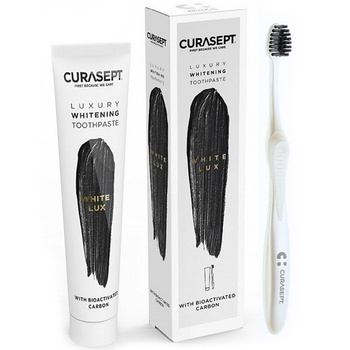 Luxury System White Lux zestaw pasty 75 ml i szczoteczki do zębów