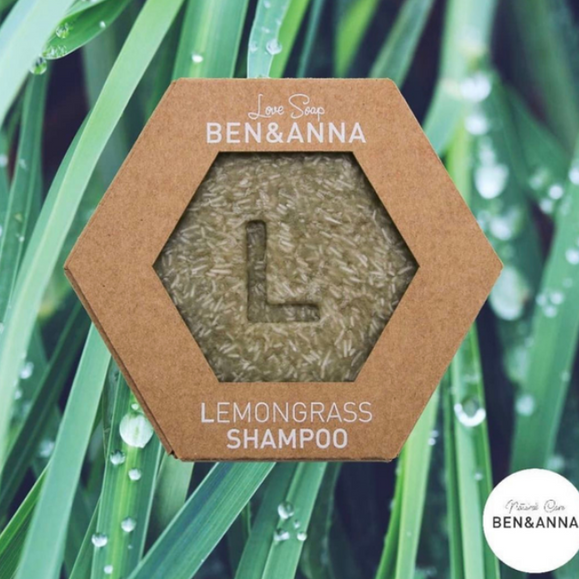 Lemongrass szampon do włosów w kostce 60 g