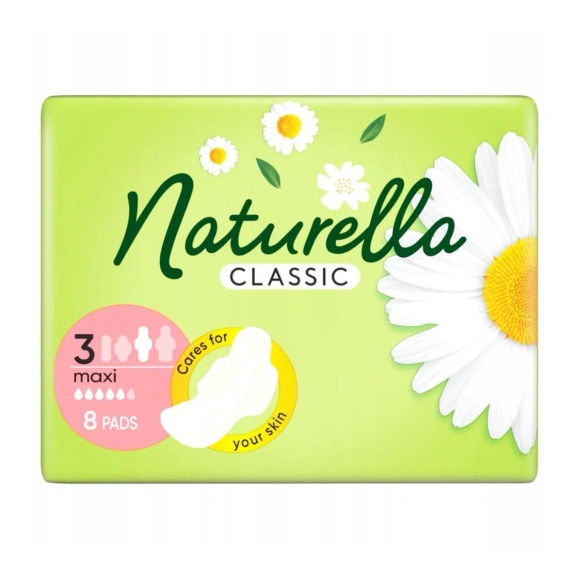 Classic 3 Maxi podpaski higieniczne 8 szt.