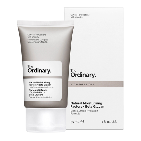 Natural Moisturizing Factors + Beta Glucan krem-żel nawilżający do twarzy 30 ml