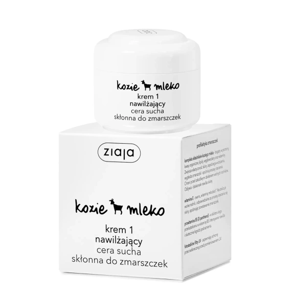 Kozie Mleko krem 1 nawilżający do twarzy na dzień 50 ml