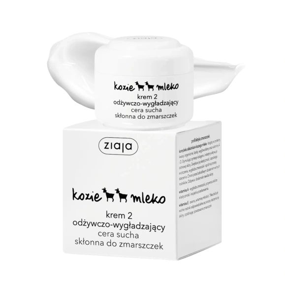 Kozie Mleko 2 krem odżywczo-wygładzający cera sucha 50 ml