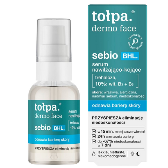 Dermo Face Sebio BHL nawilżająco-kojące serum do twarzy 30 ml