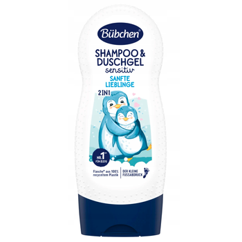 Sensitive 2 w 1 szampon i żel pod prysznic 230 ml