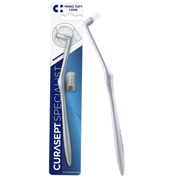Mono Tuft Long jednopęczkowa szczoteczka do zębów ortodontyczna 1 szt.