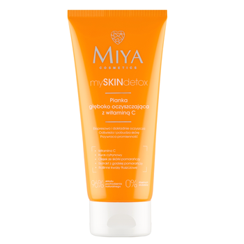 mySKINdetox pianka głęboko oczyszczająca z witaminą C 100 ml
